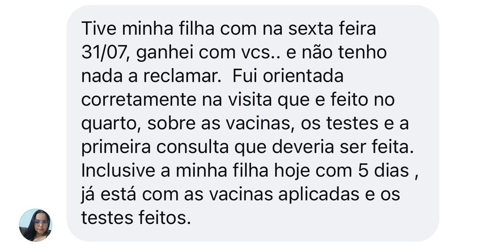 Orientação de vacinas e testes ainda no quarto