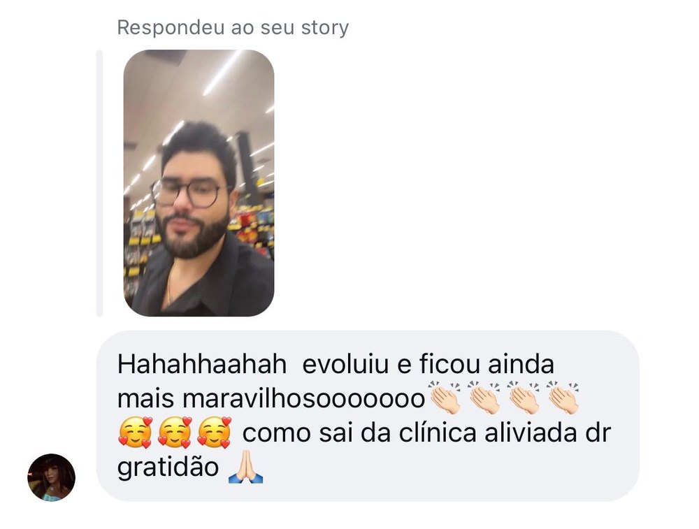 Sobre sair da clínica mais tranquila